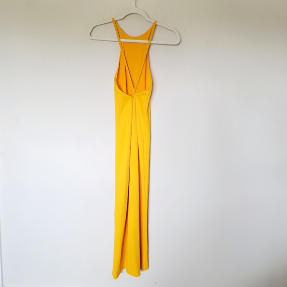 Zara Yellow Midi Dress - Picture 6 of 8